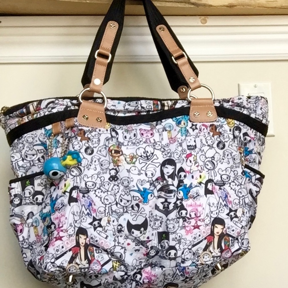 NWOT Tokidoki x LeSportsac Ragazza Portafortuna Handbag
